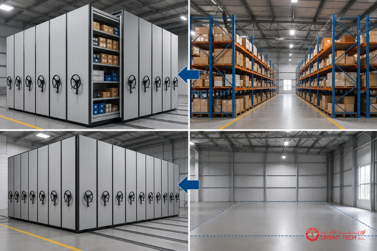 How Mobile Storage Shelves Improve Warehouse Space Efficiency
